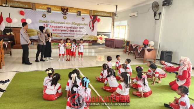 
					Polsek Sayung dan Alumni Akpol 90 Gelar Lomba Kreativitas Anak Sambut HUT ke-80 RI