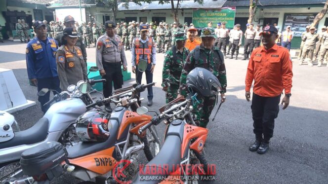 
					Antisipasi Kerawanan Bencana, Kodim 0715/Kendal Gelar Apel Siaga