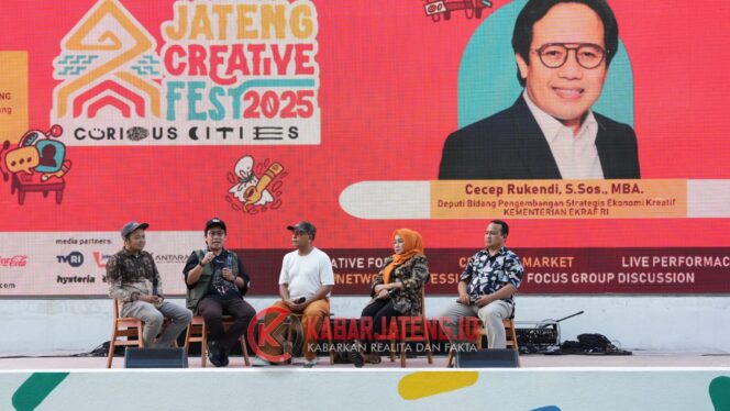
					Komite Ekonomi Kreatif Jawa Tengah Gelar Jateng Creative Festival 2025