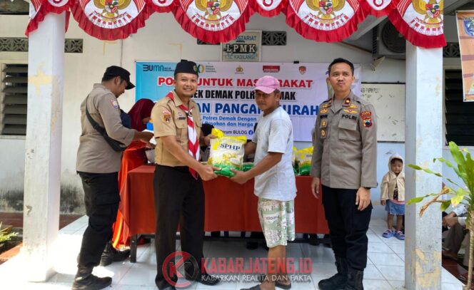 
					Polres Demak Gelar Gerakan Pangan Murah di 14 Kecamatan untuk Bantu Warga dan Kendalikan Harga