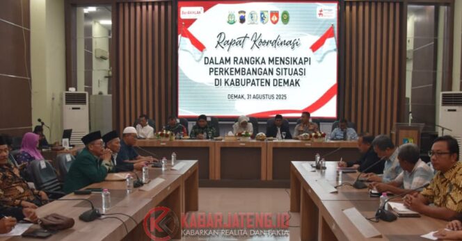 
					Forkopimda dan Tokoh Masyarakat Demak Sepakat Perkuat Kondusivitas Daerah