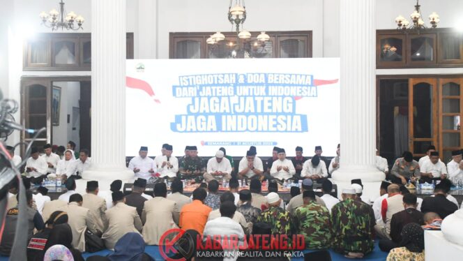
					Forkopimda dan Tokoh Agama Jateng Gelar Doa Bersama untuk Persatuan Bangsa