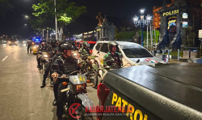 
					Polda Jateng dan Jajaran Intensifkan Patroli Skala Besar Selama Libur Maulid Nabi