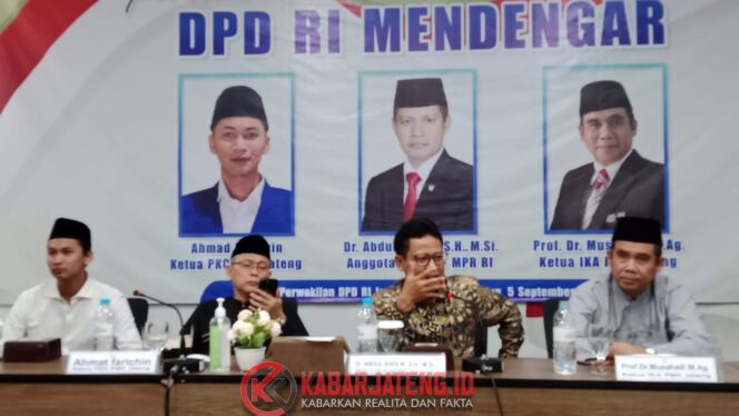 
					Senator Jateng: Gelombang Aksi Dipicu Ketimpangan Ekonomi, Lemahnya Penegakan Hukum, dan Krisis Moral Pejabat