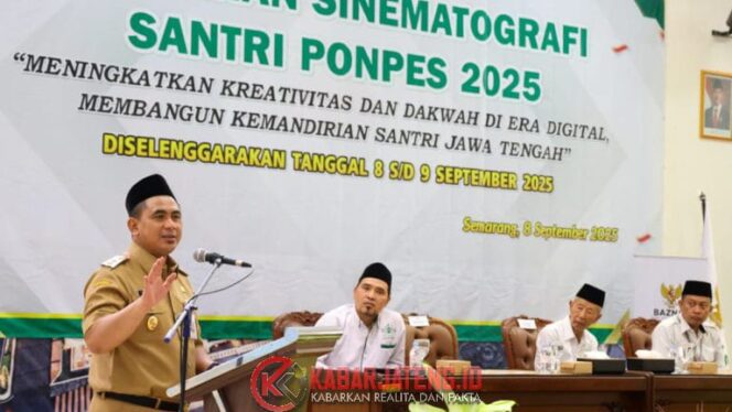 
					Wagub Jateng Ajak Santri Kuasai Dakwah Visual Lewat Sinematografi