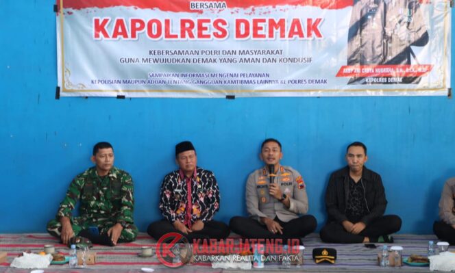 
					Kapolres Demak Gelar Program “Ngopi Bareng”, Dorong Kolaborasi Jaga Kamtibmas