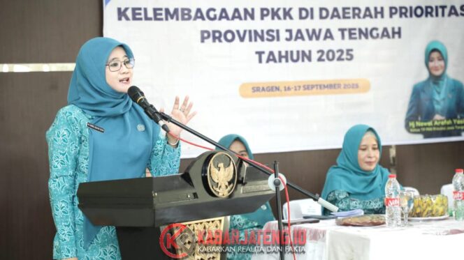 
					PKK Jateng Perkuat Kelembagaan di Daerah Prioritas, Nawal Yasin: Program Harus Menjawab Masalah Nyata