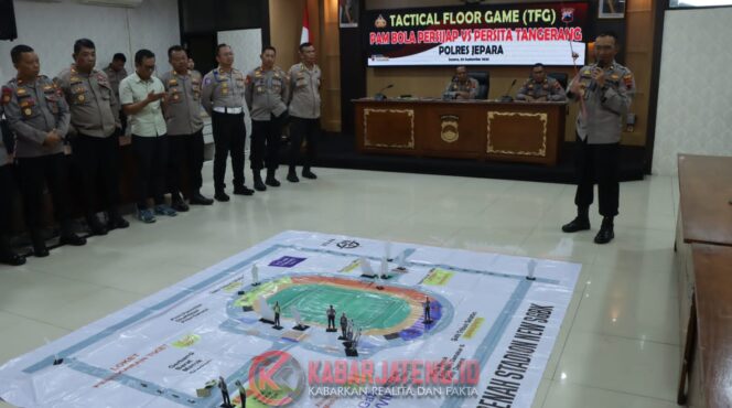 
					Polres Jepara Siapkan Skema Pengamanan Laga Persijap vs Persita di Stadion GBK Jepara