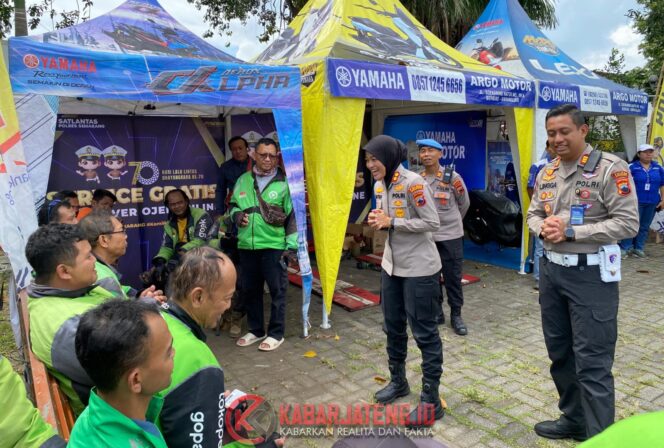 
					Pastikan Keamanan Berkendara, Polres Semarang Gelar Servis Gratis untuk Ojol