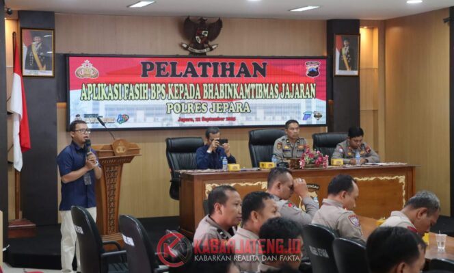 
					Polres Jepara Bekali Bhabinkamtibmas Pelatihan Aplikasi Fasih untuk Dukung Ketahanan Pangan