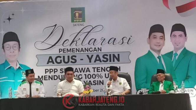 
					DPW PPP Jateng Resmi Deklarasikan Dukungan untuk Agus Suparmanto–Taj Yasin di Muktamar X