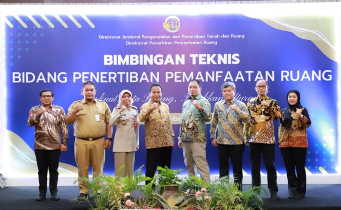 
					Kementerian ATR/BPN Gelar Bimtek Penertiban Pemanfaatan Ruang Nasional di Semarang
