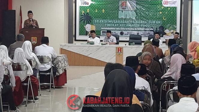 
					MTQ Tingkat Kecamatan Tugu Kota Semarang 2025 Resmi Dibuka, Cetak Generasi Qur’ani Berprestasi