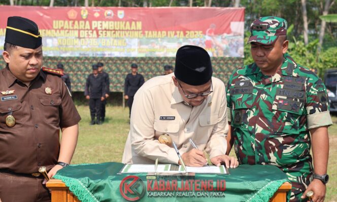 
					Bupati Batang Faiz Kurniawan Resmikan TMMD Sengkuyung Tahap IV di Desa Wringingintung