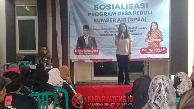 
					Antisipasi Krisis Air Bersih, Shanty Alda Sosialisasikan Program Desa Peduli Sumber Air di Galuh Timur