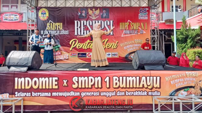 
					SMPN 1 Bumiayu Peringati HUT ke-68, Teguhkan Komitmen Wujudkan Generasi Cerdas dan Berakhlak