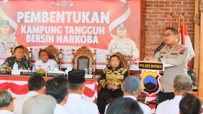 
					Brebes Luncurkan Kampung Tangguh Bersih Narkoba, Wujud Komitmen Bersama Cegah Peredaran Narkotika