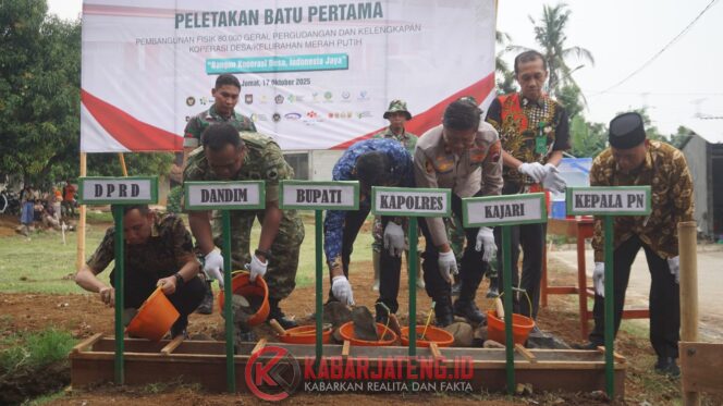 
					Pembangunan Koperasi Desa Merah Putih Dimulai, Dandim Pastikan Dilaksanakan di Tujuh Lokasi Sekaligus
