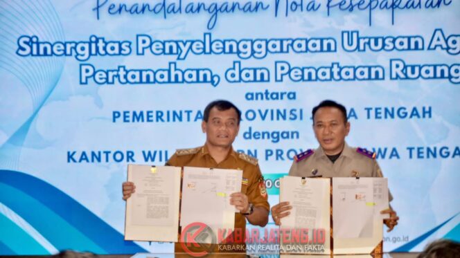 
					Pemprov Jateng dan BPN Siapkan 240 Sertifikat LP2B untuk Perkuat Ketahanan Pangan