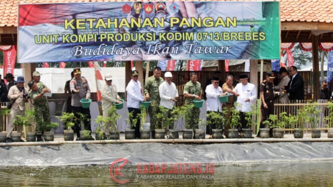 
					Kodim 0713/Brebes Resmikan Kompi Produksi untuk Perkuat Swasembada Pangan Nasional