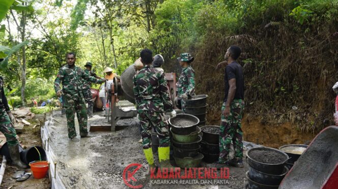 TMMD Reguler ke-126 Kodim 0727/Karanganyar: Wujud Sinergi TNI dan Warga Bangun Infrastruktur Desa di Tawangmangu