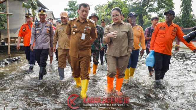 
					Gubernur Ahmad Luthfi Tinjau Korban Banjir di Genuk, Pastikan Bantuan Tepat Sasaran