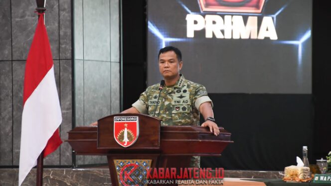 
					Wapang TNI Tekankan Integritas dan Dukung Program Makan Bergizi Gratis di Jajaran Kodam IV/Diponegoro