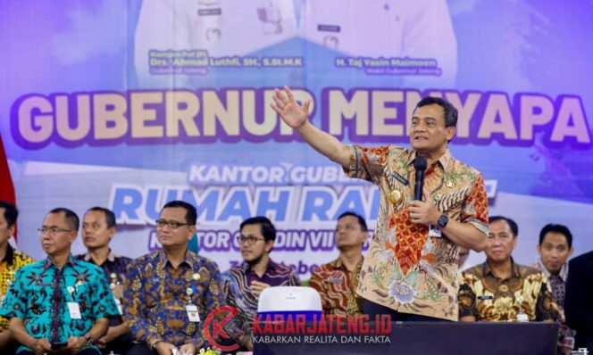 
					Gubernur Ahmad Luthfi Resmikan Tiga Rumah Rakyat, Dorong Keterbukaan dan Pelayanan Publik Cepat