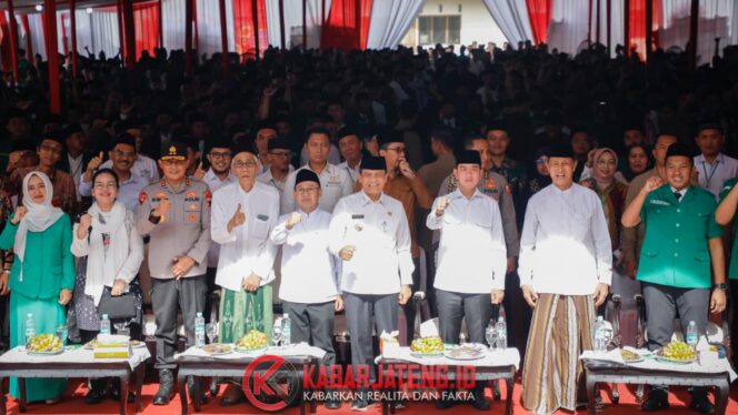 
					Pengukuhan GP Ansor Jateng, Ahmad Luthfi: Tunjukkan Pengabdian Hubbul Waton Minan Iman
