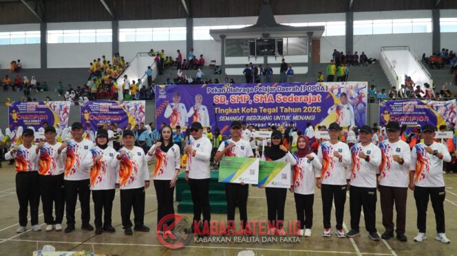 
					Buka POPDA Kota Tegal 2025, Wali Kota Tekankan Semangat dan Sportivitas