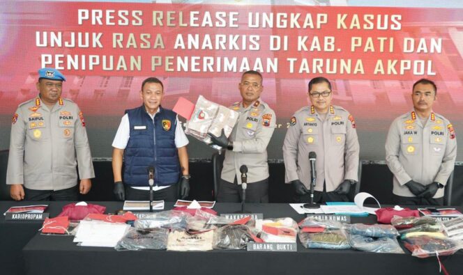 
					Polda Jateng Bongkar Penipuan Penerimaan Taruna Akpol 2025, Empat Tersangka Ditangkap, Kerugian Capai Rp2,65 Miliar