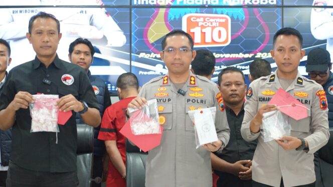 
					Polres Tegal berhasil menangkap Pelaku Pengedar Narkotika Jenis Shabu