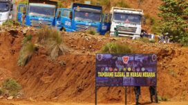 Penutupan tambang nikel ilegal di Morowali, Sulawesi Tengah | foto: Instagram Sjafrie Sjamsoeddin.