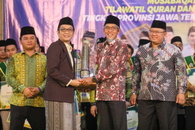 
					MTQH Jateng 2025 Resmi Ditutup, Kafilah Semarang Raih Juara Umum dan Bersiap Menuju Tingkat Nasional