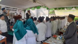 KH Muhammad Idror Maimoen atau Gus Idror resmi melantik kepengurusan TSPP Kota Semarang periode 2025-2030 | foto: Wahyu Hamijaya