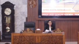 Wali Kota Semarang, Agustina Wilujeng saat pembahasan KUA-PPAS APBD 2026 di Balai Kota Semarang, 25 November 2025 | foto: humas Pemkot.