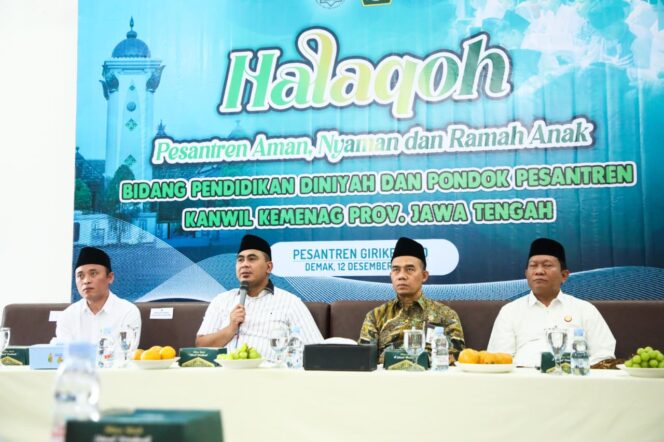 
					Wagub Jateng Tekankan Pentingnya Pesantren sebagai Ruang Aman dan Ramah Anak