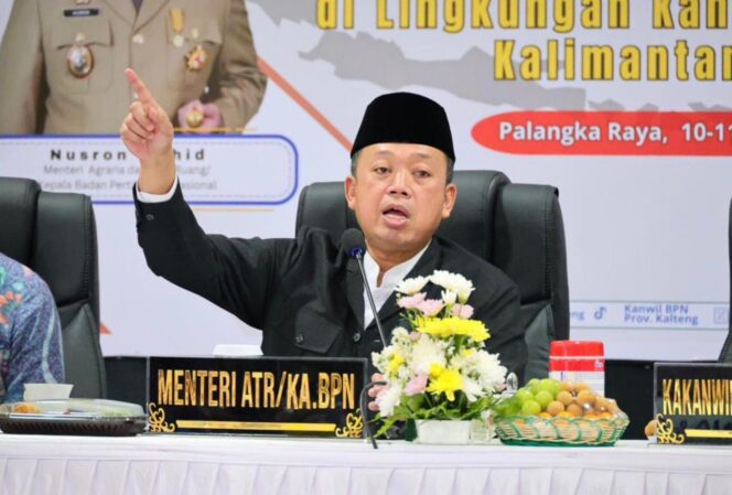 
					Menteri Nusron Dorong Pelayanan Pertanahan Lebih Cepat, Adaptif, dan Berintegritas di Kalteng