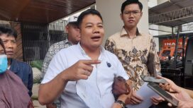 Kuasa Hukum R (pelajar 16 tahun), Bangkit Mahanantiyo, SH, MH | foto: Wahyu Hamijaya.