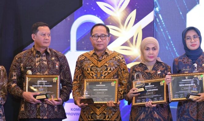 
					Kota Semarang Dinobatkan sebagai Badan Publik Informatif Terbaik di Jawa Tengah 2025