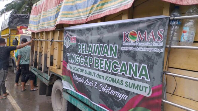 
					Relawan IKPM Gontor Sumut dan KOMAS Salurkan Bantuan Tahap Ketiga untuk Korban Banjir Aceh Tamiang