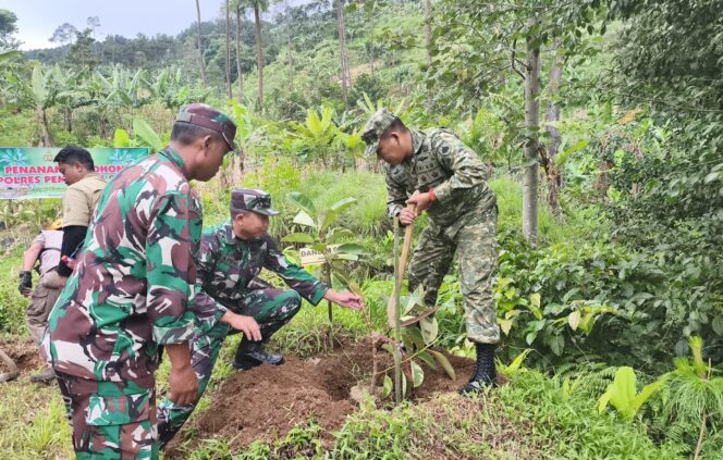 
					Dandim Pemalang dan Forkopimda Gelar Sarasehan Lingkungan serta Aksi Penanaman Pohon di Lahan Kritis Cikedung