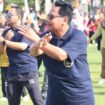Bupati Rembang, H. Harno, sebelumnya ikut senam zumba di HUT KORPRI ke-54, Jumat (28/11/2025) | dok Pemkab Rembang.