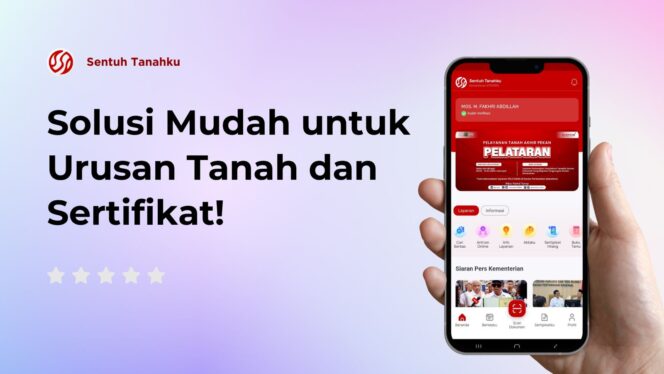 
					Pencarian PPAT Aktif Kini Lebih Praktis Lewat Aplikasi Sentuh Tanahku