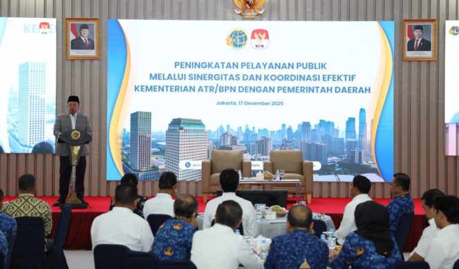 
					Perkuat Pelayanan Bersih dan Transparan, Kementerian ATR/BPN Libatkan KPK dalam Pembenahan Sistem Pertanahan