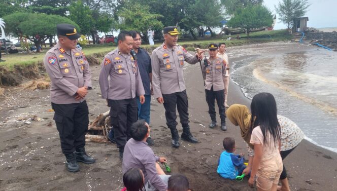 
					Kapolres Kendal Tinjau Langsung Pengamanan Wisata Pantai Cahaya Saat Libur Nataru