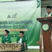 Abdul Aziz saat memaparkan visi dam misi dalam debat kandidat ketua PC GP Ansor Kota Semarang beberapa waktu lalu