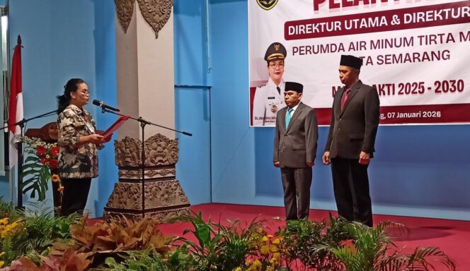 
					Direksi Baru PDAM Tirta Moedal Dilantik, Wali Kota Semarang Tekankan Percepatan SPAM dan Peningkatan Layanan