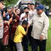 Presiden Prabowo Subianto saat peresmian SMA Taruna Nusantara Kampus Malang di Provinsi Jawa Timur, pada Selasa, 13 Januari 2026 | foto: Setkab RI