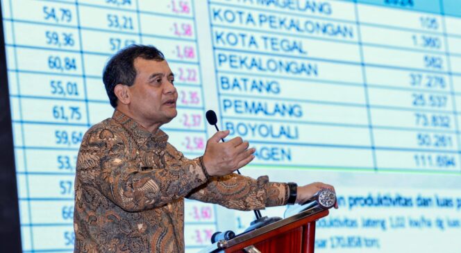 
					Cuaca Ekstrem Mengancam Produksi Pertanian, Gubernur Ahmad Luthfi Dorong Daerah Ajukan Asuransi Gagal Panen